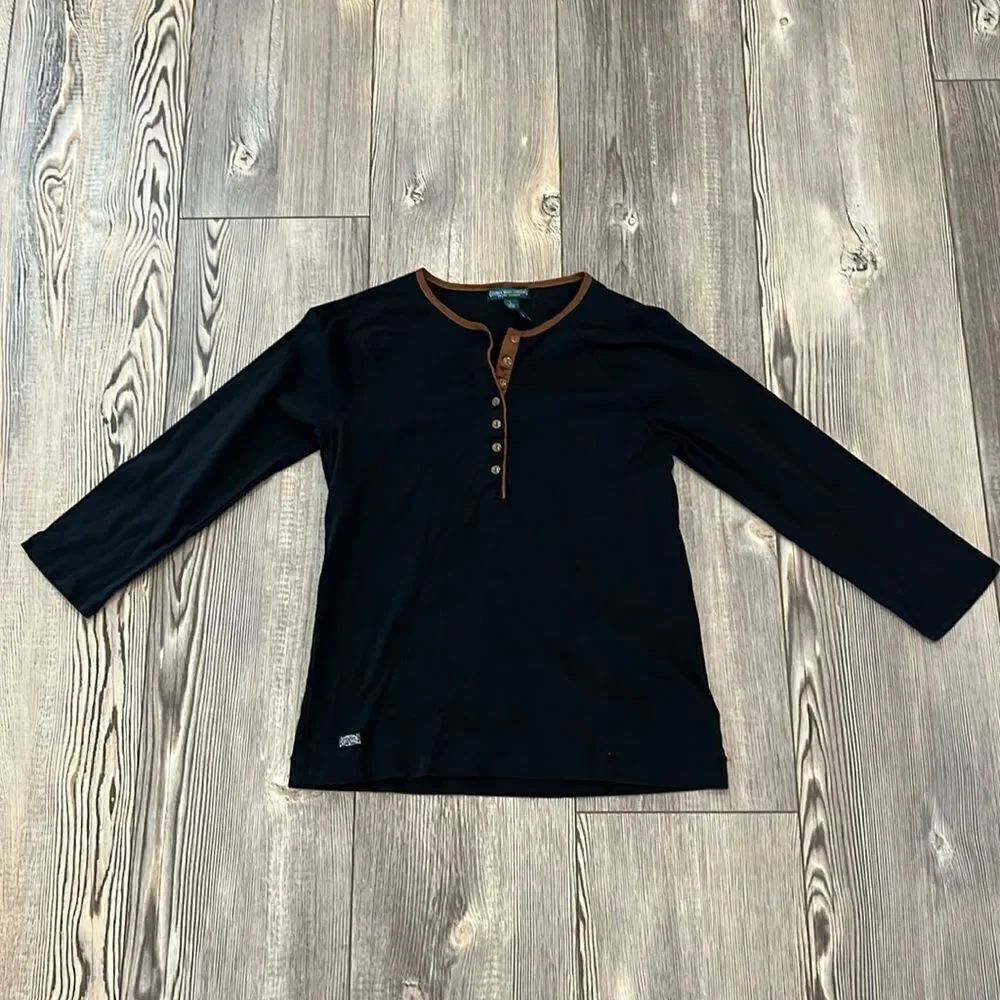 Lauren Jean Company Black Top